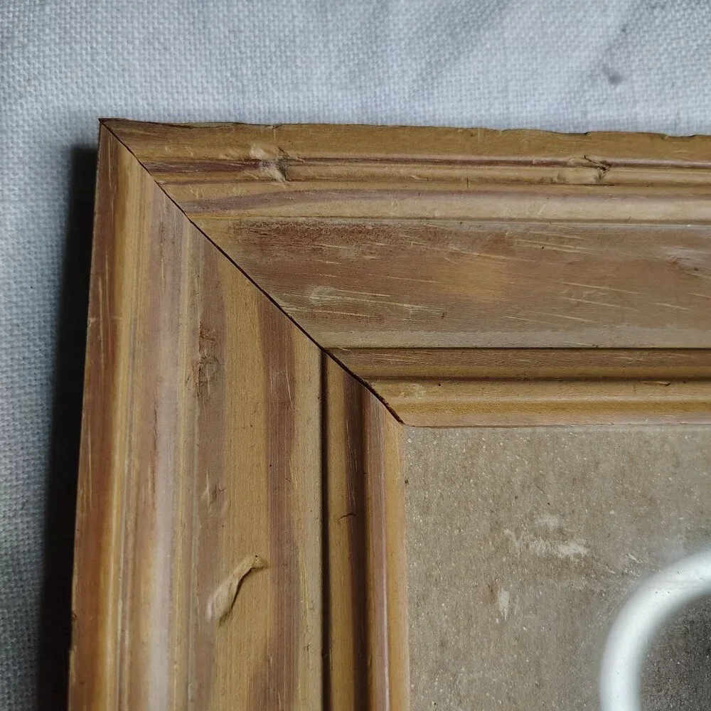 Rustic Wood 8x10 Picture Frame Natural Grain Look Wall Hanging Cottagecore Boho